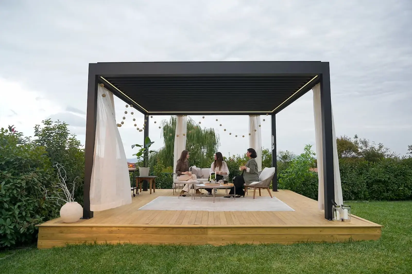 PergoMaxx pergola na plaži otporna na slani zrak